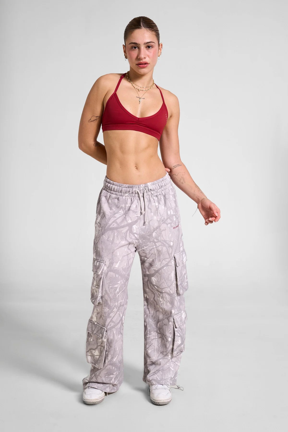 W251 HUNTING SEASON CARGO JOGGERS - GREY CAMO