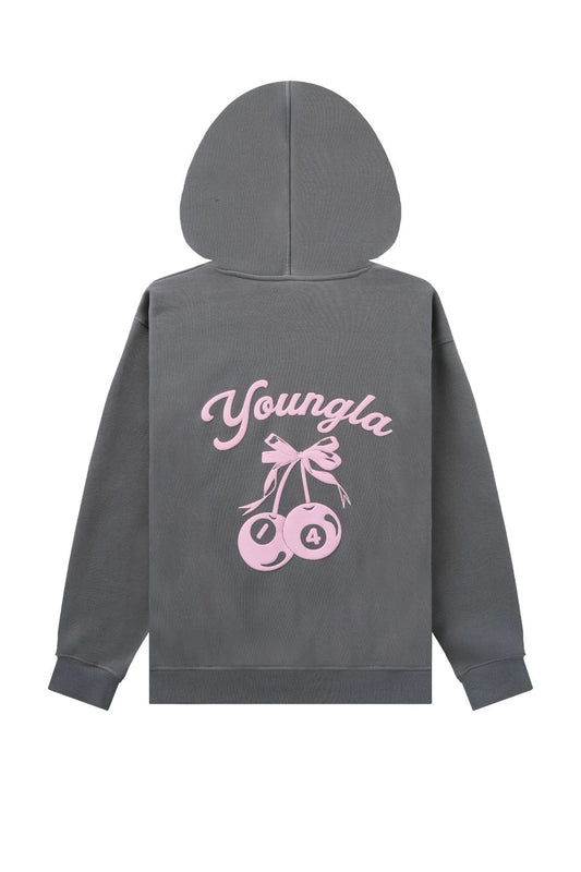 W566 SOFT SERVE HOODIE - GREY