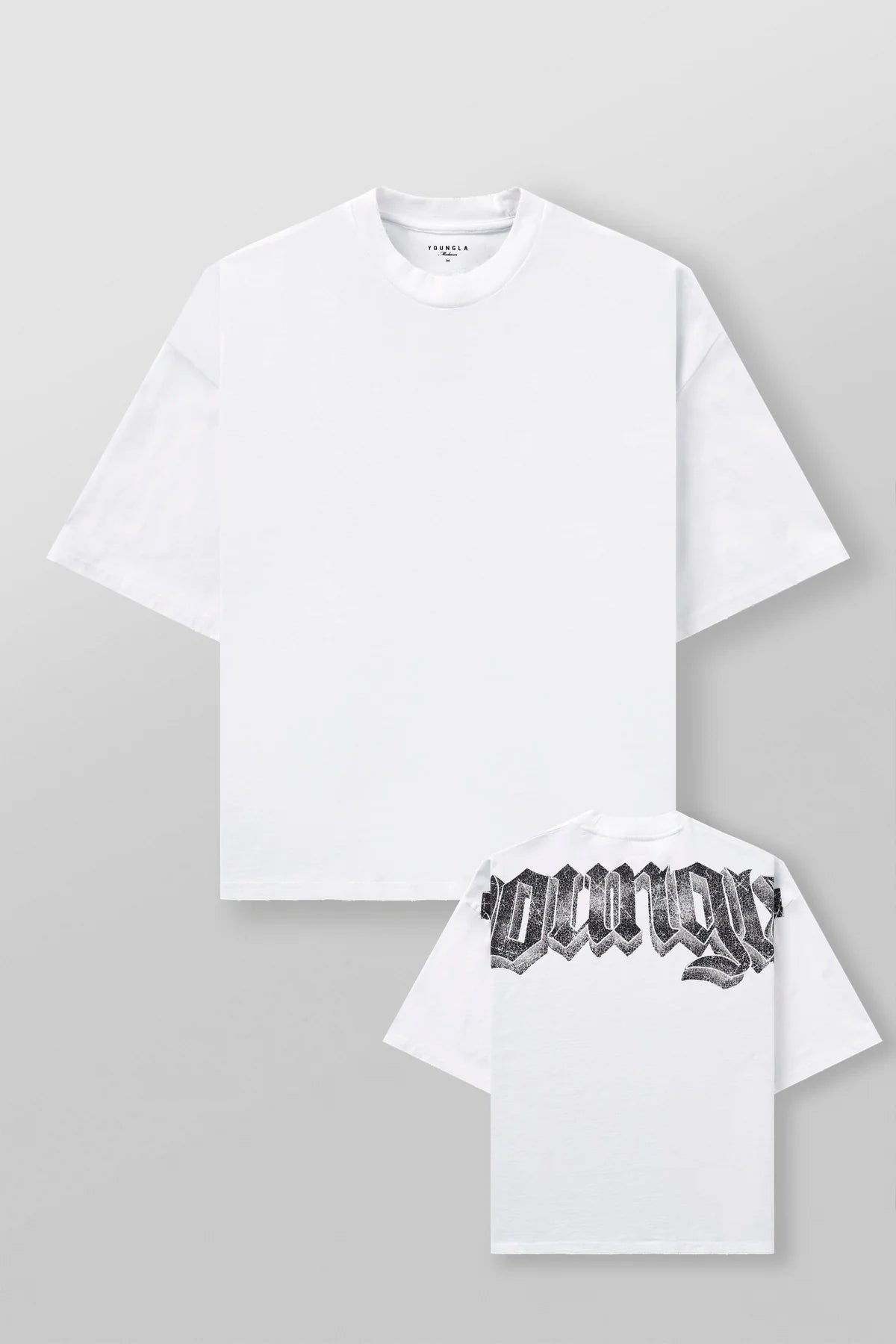 4159 - HUGE TEES - WHITE