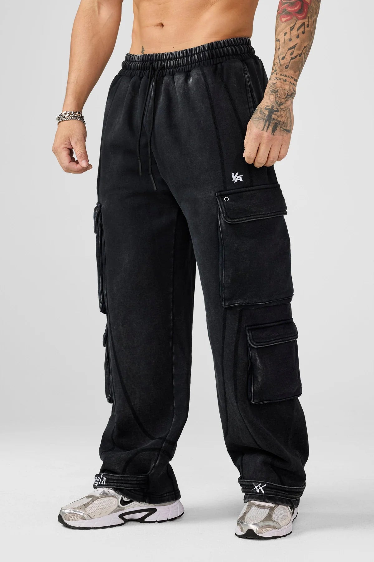 2007 - XX STRAP SWEATS - BLACK WASH