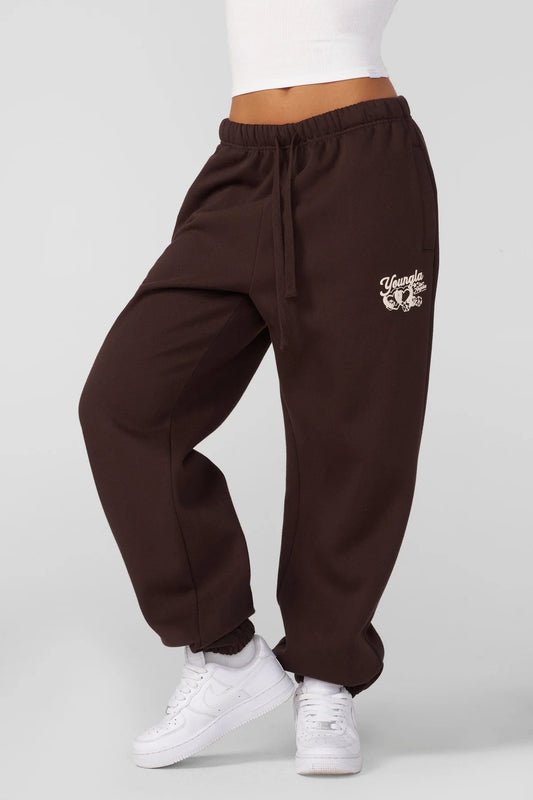 W271 SOFT SERVE JOGGERS - BROWN