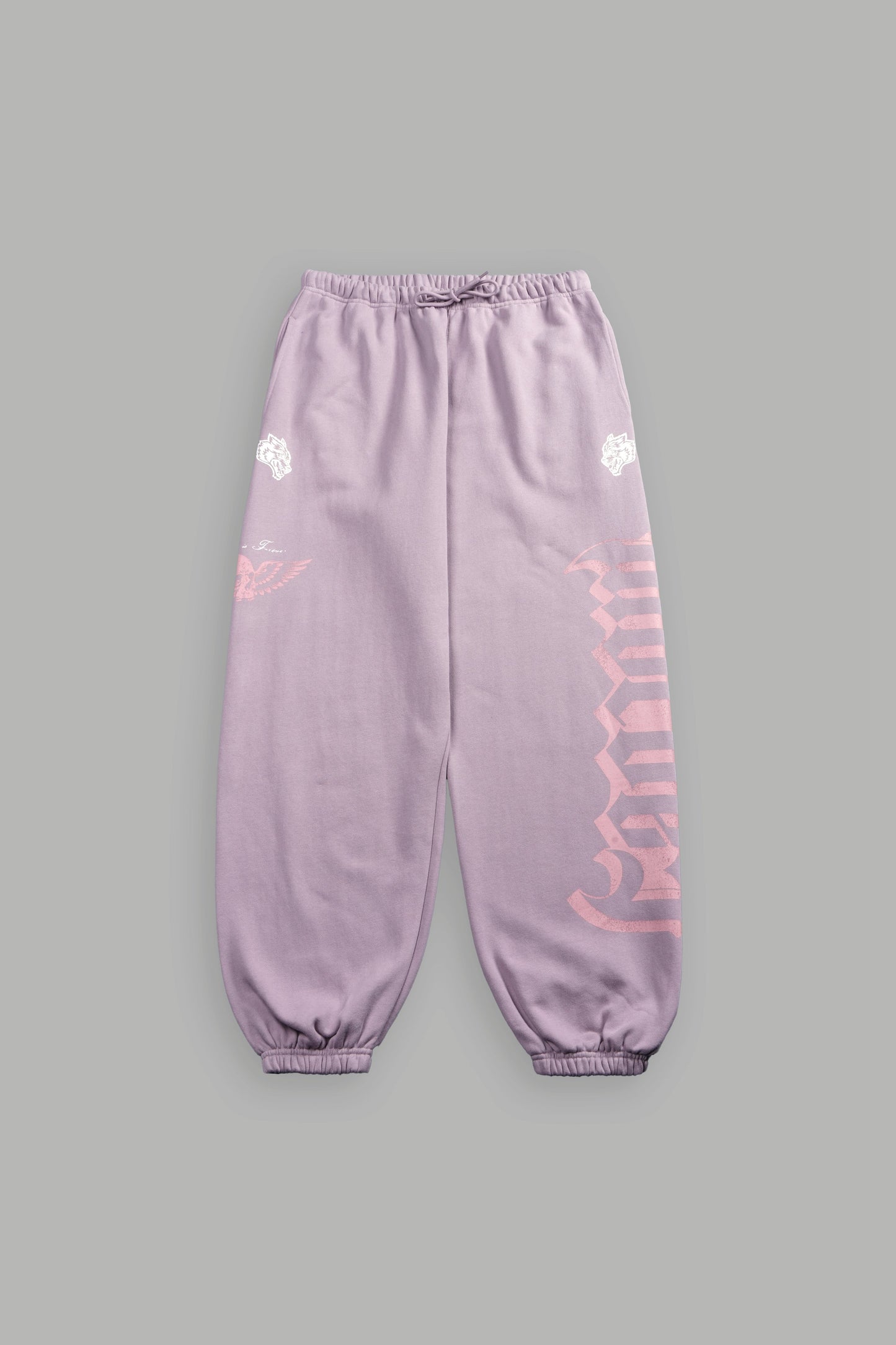 DS-0302 FREE WILL V2 LIGHTWEIGHT LOUNGER SWEAT PANTS IN PURPLE SMOKE