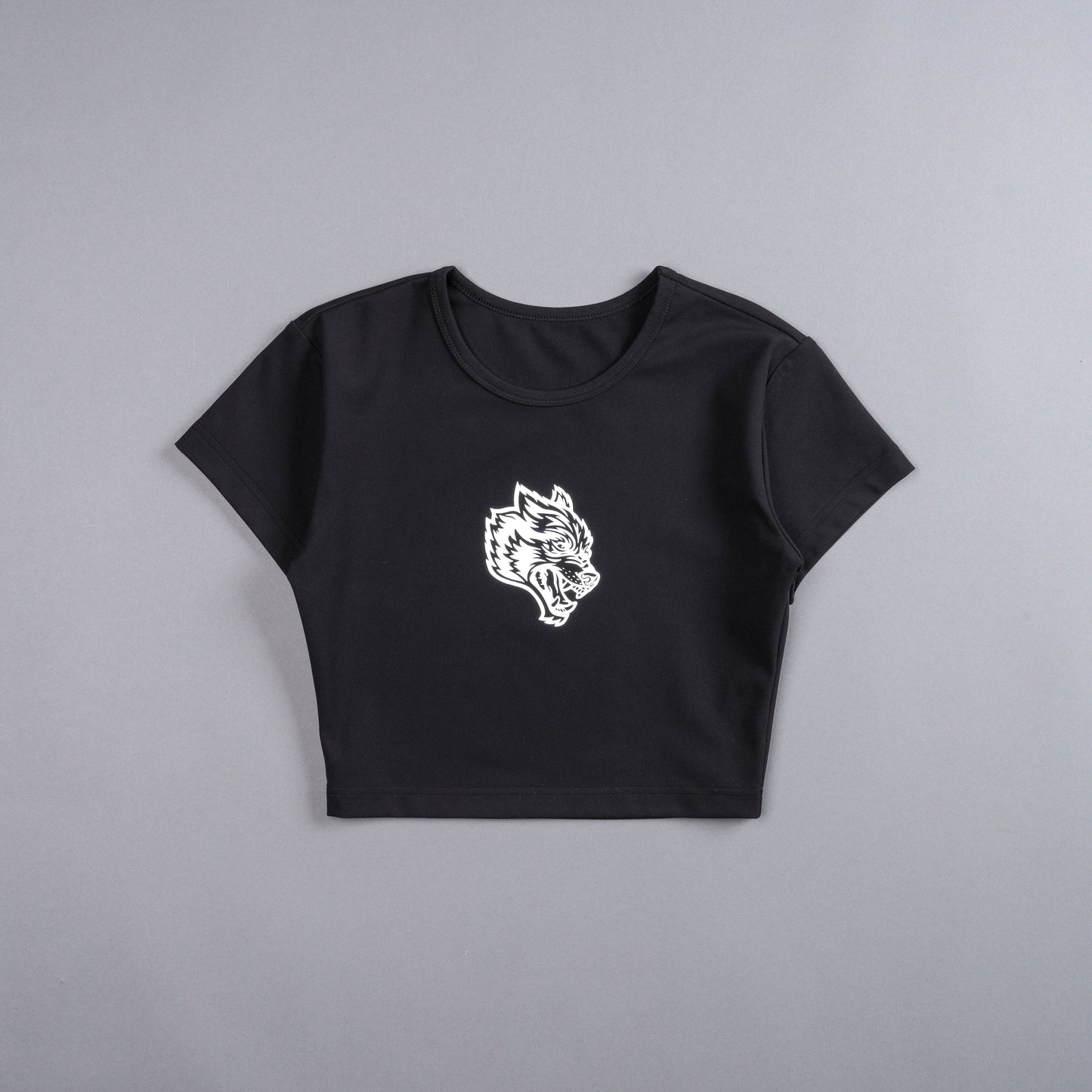 DSHE-0079 BURN S/S "ENERGY" TOP IN BLACK
