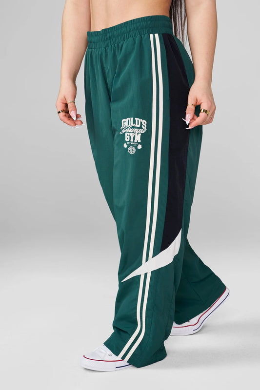 W2244 - GOLDS IRON LEGACY TRACK PANT - Green