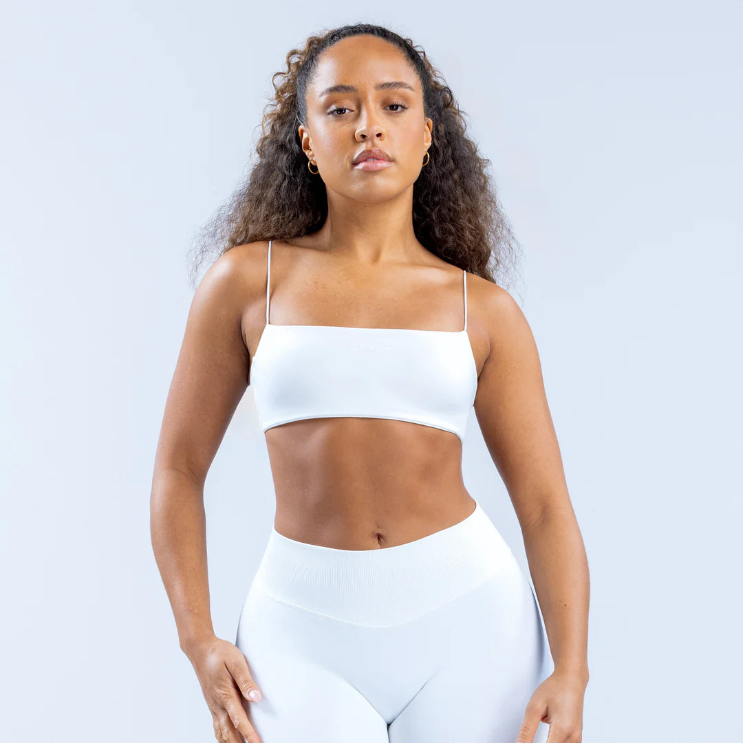 Defy Strappy Bra - Optic White