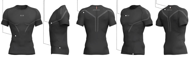 Super Atleta V1 Compression T-shirt - Negro