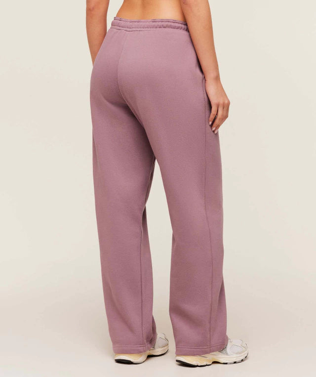 GSW-0069 - Cosy Luxe Straight Leg Regular Joggers - Calm Pink