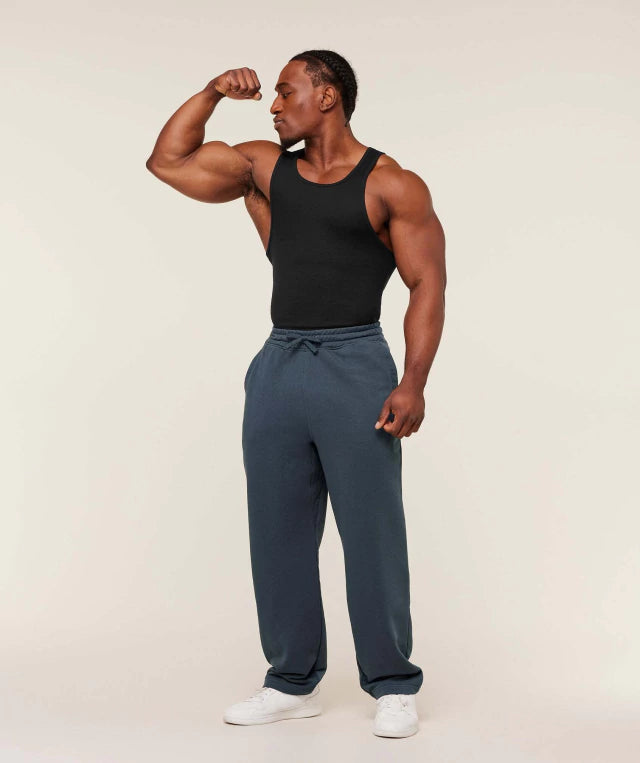 GS-0048 Power Straight Leg Pants - GS Stealth Blue/GS Deep Petrol Blue