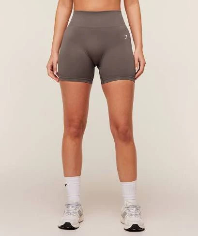 GSW-0071 Everyday Seamless Shorts 2.0 - Cool Brown