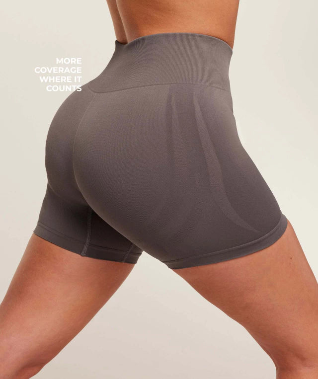 GSW-0071 Everyday Seamless Shorts 2.0 - Cool Brown