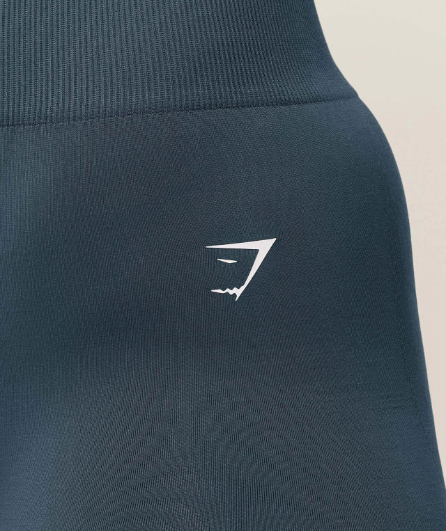 GSW-0071 Everyday Seamless Shorts 2.0 - GS Stealth Blue