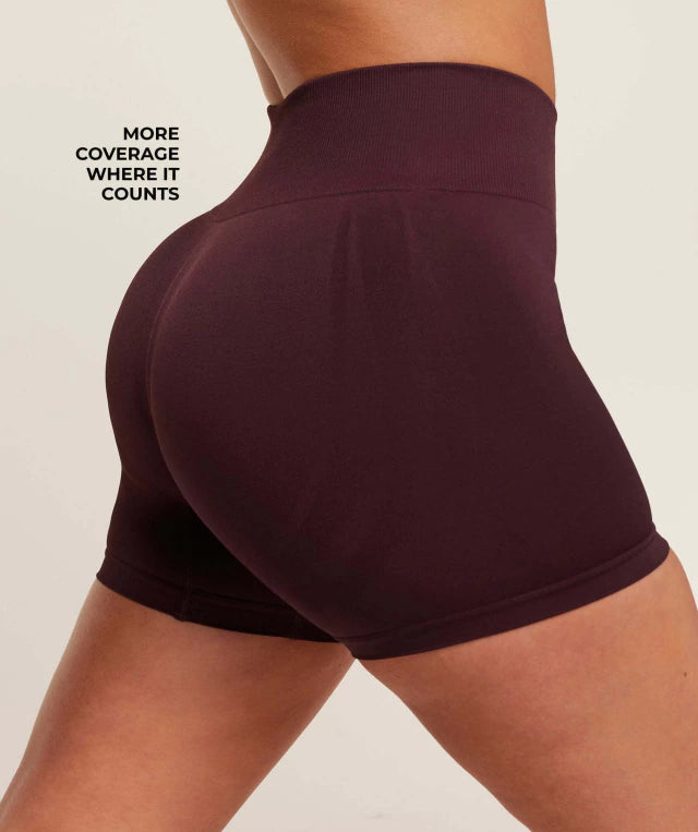 GSW-0071 Everyday Seamless Shorts 2.0 - Cherry Purple