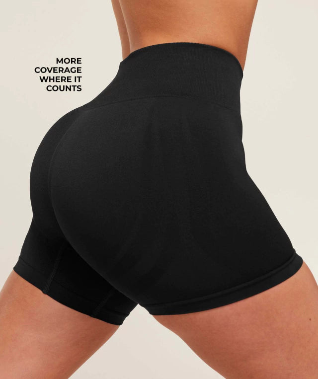 GSW-0071 Everyday Seamless Shorts 2.0 - Black
