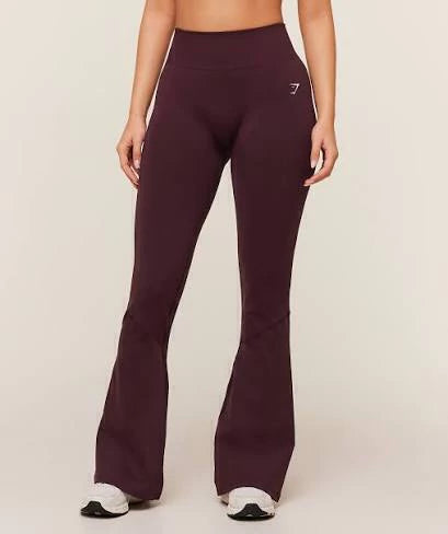 GSW-0073 Everyday Seamless Flared Legging 2.0 - GS Cherry Purple