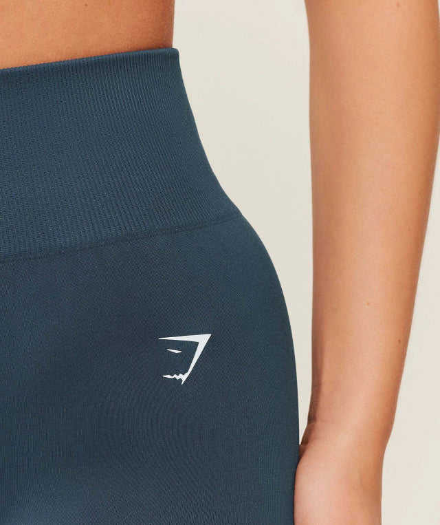 GSW-0073 Everyday Seamless Flared Legging 2.0 - GS Stealth Blue