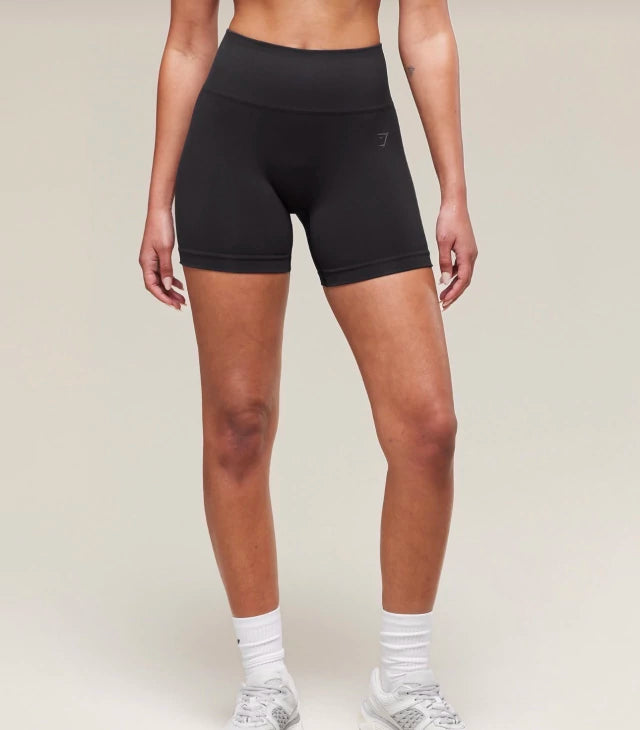 GSW-0054 Soft Sculpt Shorts - Black