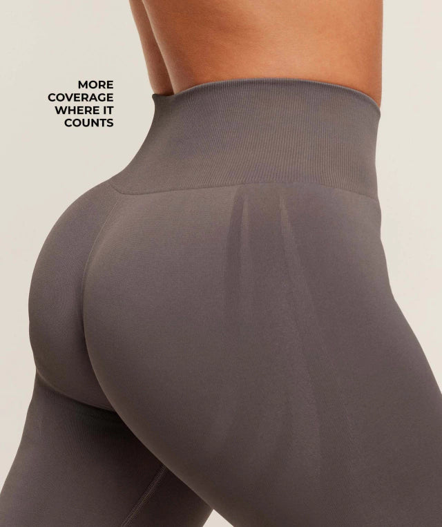 GSW-0074 Everyday Seamless Legging 2.0 - Cool Brown