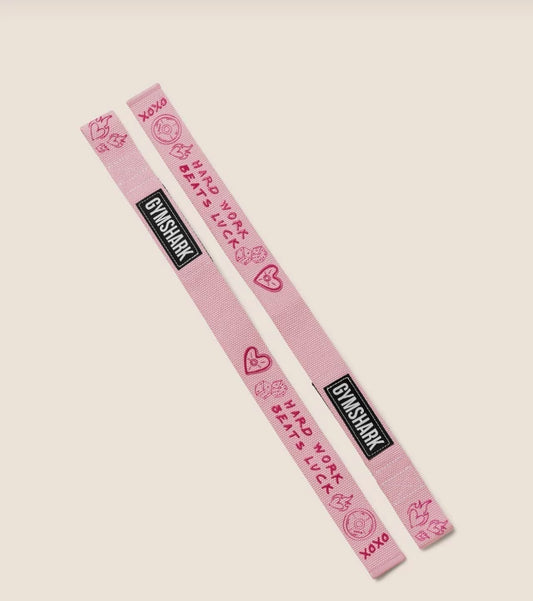 GSA-0013 Silicone Lifting Straps Cloud Pink
