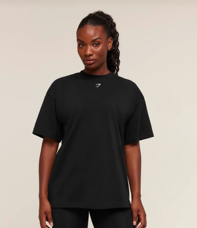 GS- 0039 Panther Graphic T-Shirt - Black