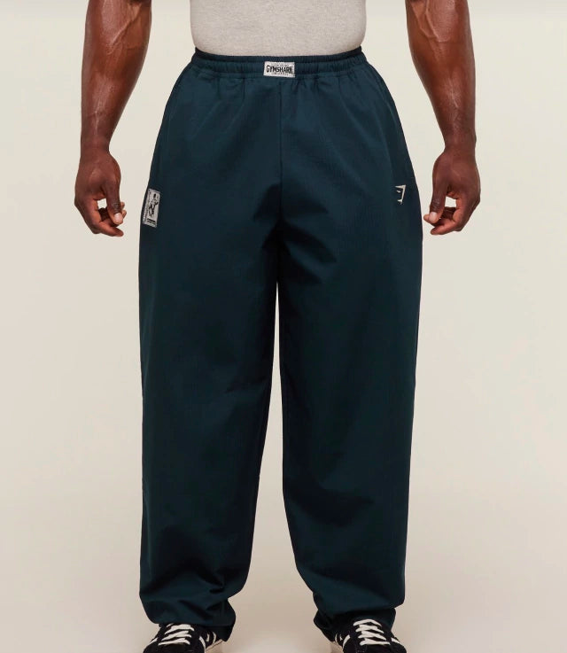 GS-0023 Straight Leg Pumper Pants - Deep Petrol