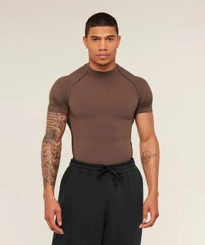 GS-0057 Physique T-Shirt - Soft Brown/Archive Brown