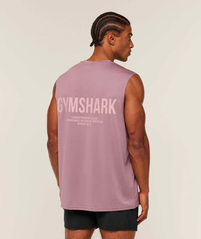 GS-0059 Conditioning Club Tank - GS Calm Pink/GS Light Pink