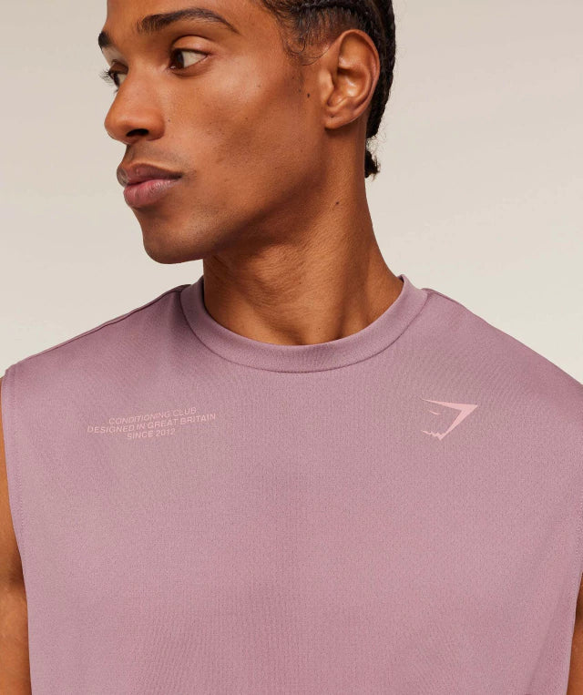 GS-0059 Conditioning Club Tank - GS Calm Pink/GS Light Pink