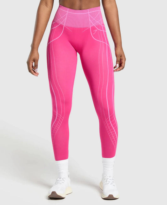 GSW-0006 APEX SEAMLESS LEGGINGS Valley Pink