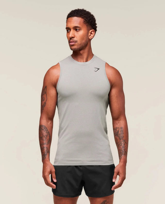 GS- 0015 Vital Tank - Light Grey