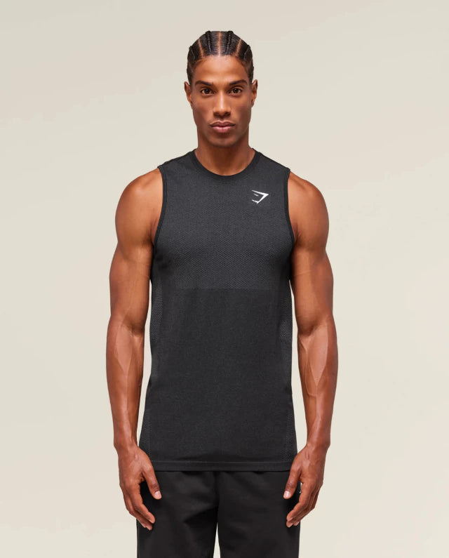 GS- 0015 Vital Tank - Black/Silhouette Black