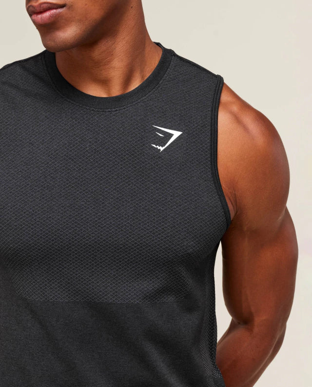 GS- 0015 Vital Tank - Black/Silhouette Black