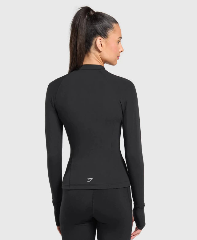 RUNNING FULL ZIP JACKET Black