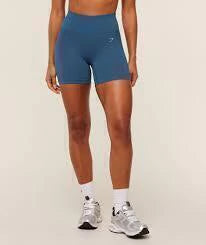 GSW-0060 Energised Seamless Shorts - Compund Blue