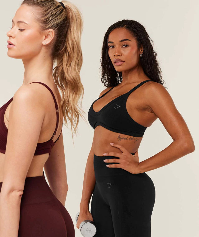 GSW-0061 Energised Seamless Sports Bra - Black