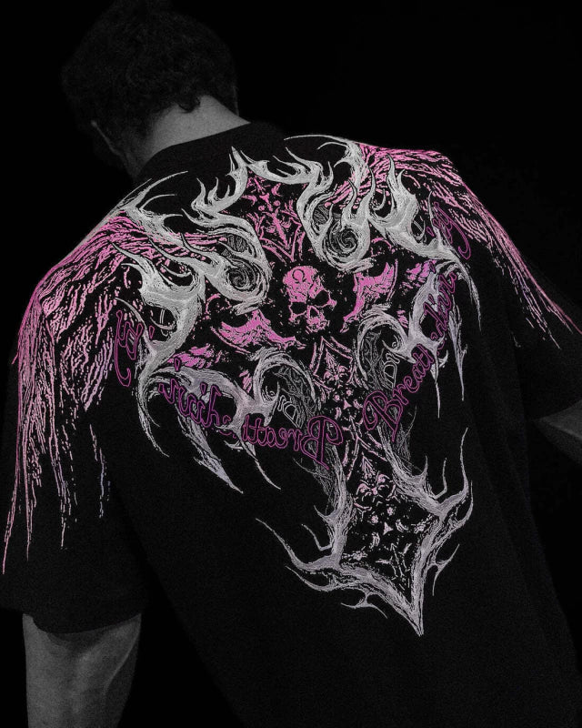 BD-0017 Sepiroth Oversized T-shirt [BLOSSOM PINK]