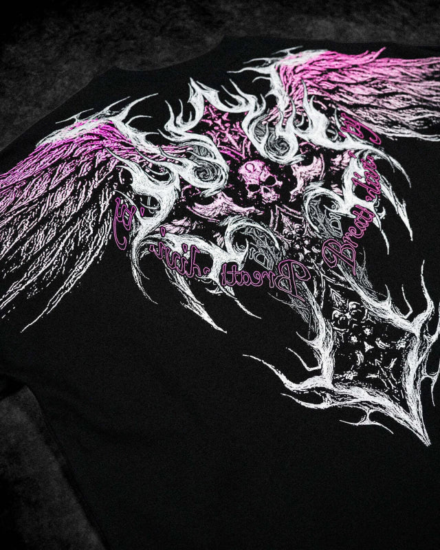 BD-0017 Sepiroth Oversized T-shirt [BLOSSOM PINK]