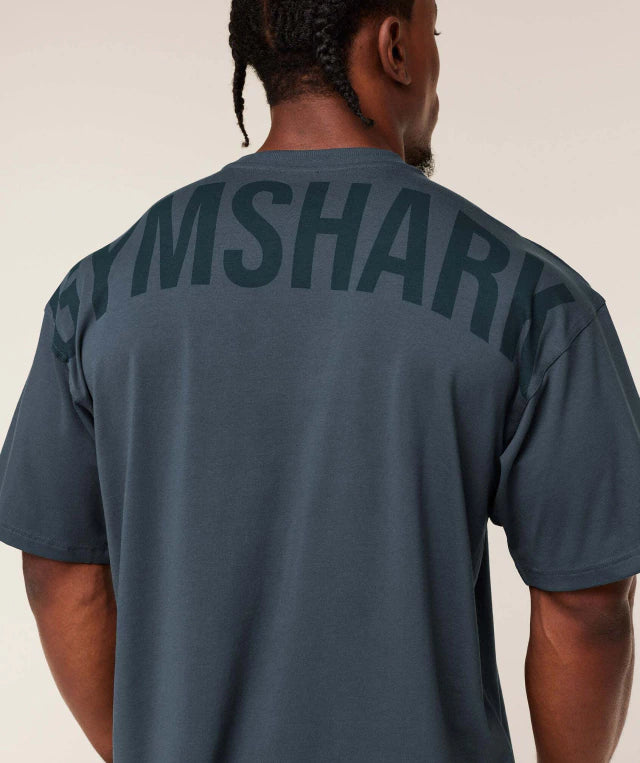 GS-0001 Power T-Shirt - GS Stealth Blue