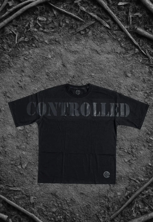Midnight Black Lightweight Tee Controlled