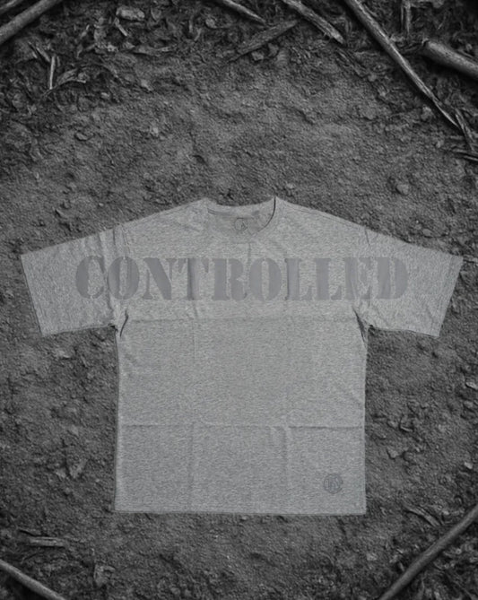 Silver Gray Lightweight Tee Controlled