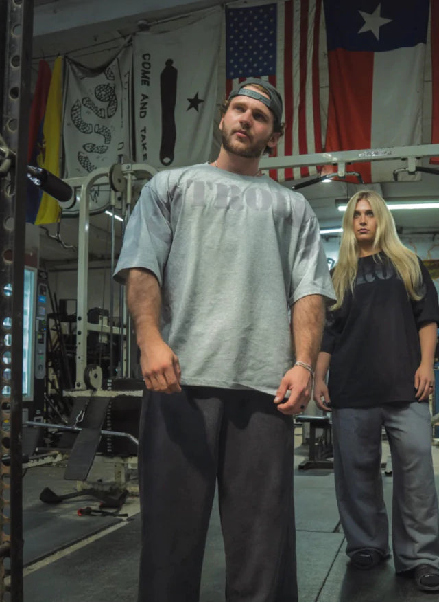 Silver Gray Lightweight Tee Controlled