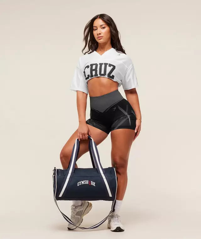 GSA-0015 Gymshark x Analis Duffle Bag - Midnight Blue/Soft White