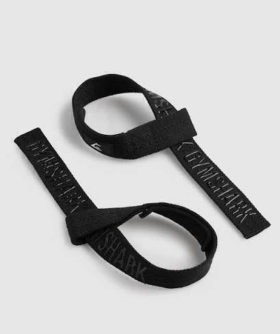 GSA-0013 Silicone Lifting Straps - Black