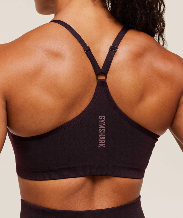 GSW-0042 Activate Seamless Bralette - Plum Brown