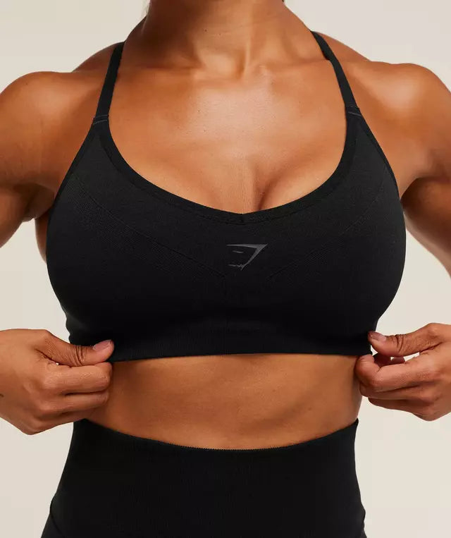 GSW-0042 Activate Seamless Bralette - Black