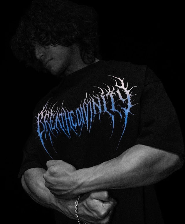 BD-0013 Dragon Blade Oversized T-shirt [FROST]