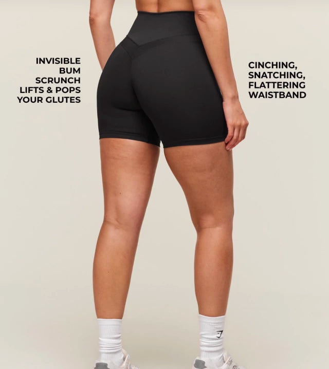GSW-0043 Whitney Simmons Shorts - Black