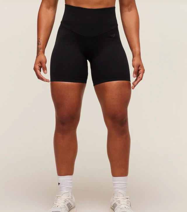 GSW-0044 Activate Seamless Shorts - Black