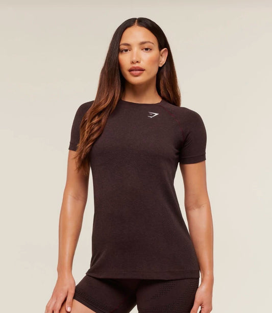 GSW-0048 Vital Light T-Shirt - Rich Maroon/Marl